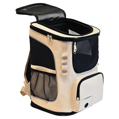 Nobby Rucksack Juri beige 33x26x42cm 8 kg Hund Katze Tasche Tragetasche