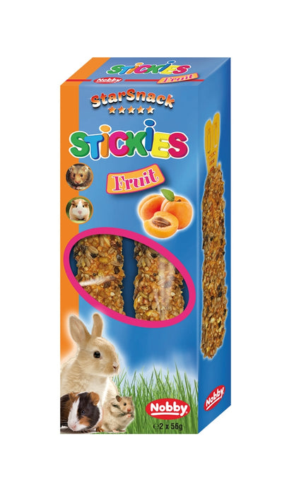 Nobby 10x Stickies Nager Frucht Nuss Gemüse Knabbersticks Nagersnack Snack