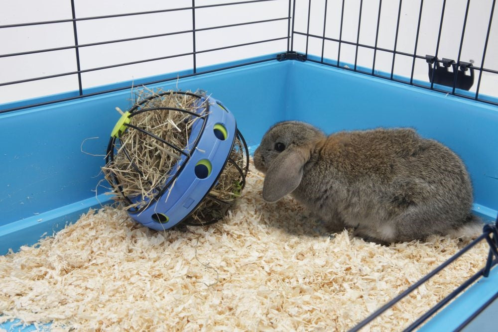 Nobby Bunny Toy für Nager Raufe Snackball Futterball Spielball befüllbar