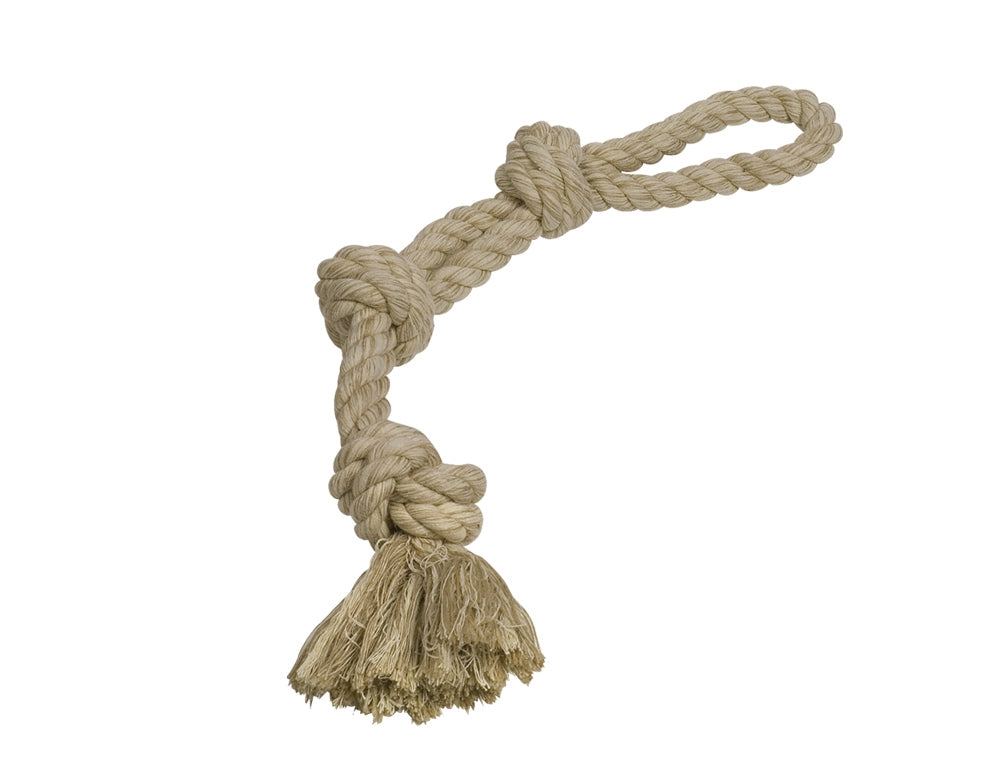 Nobby Spielseil Sisal-Cotton-Mix Tau Spieltau Knotenseil Zahnpflege Hund