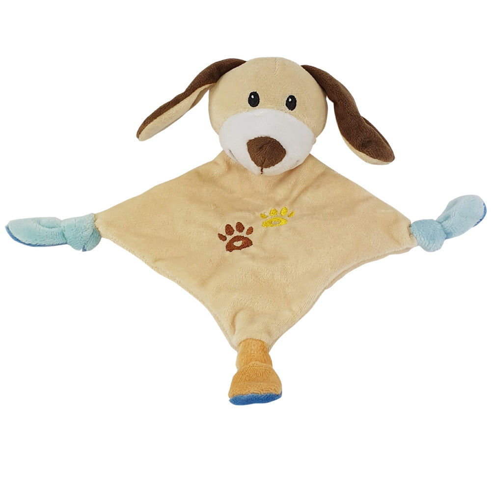 Nobby Hundespielzeug Plüschtier flach knisternd Kuscheltuch Spielzeug Hund Welpe