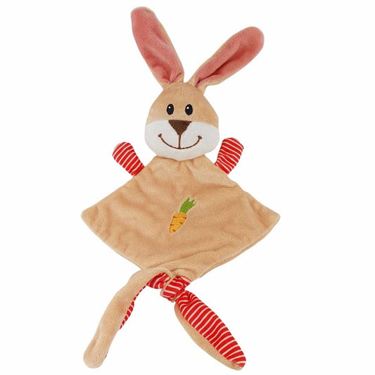 Nobby Hundespielzeug Plüschtier flach knisternd Kuscheltuch Spielzeug Hund Welpe