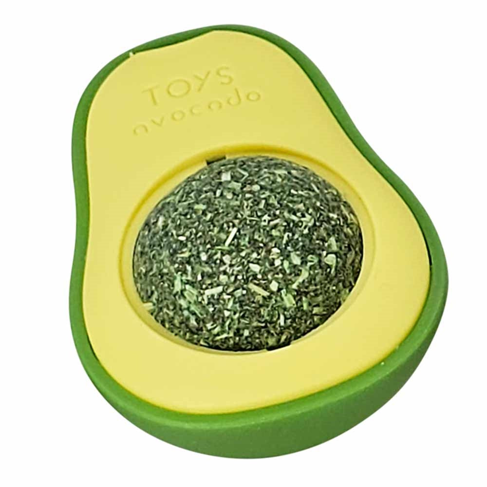 Nobby Katzenspielzeug Catnipball Katzenminze Leckball Avocado oder Pfote Katze Cat