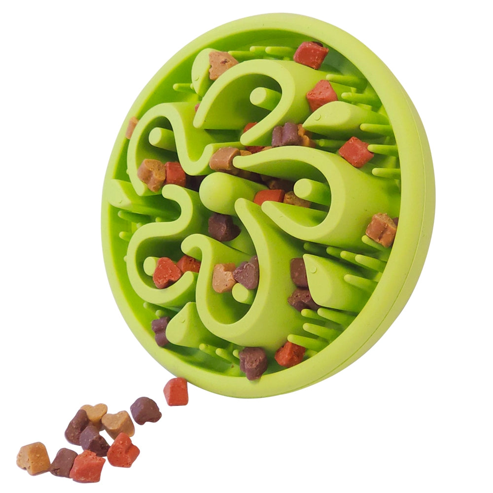 Nobby Hundespielzeug Snackspender Wiggle Vollgummi robust Hund Leckerli Snack