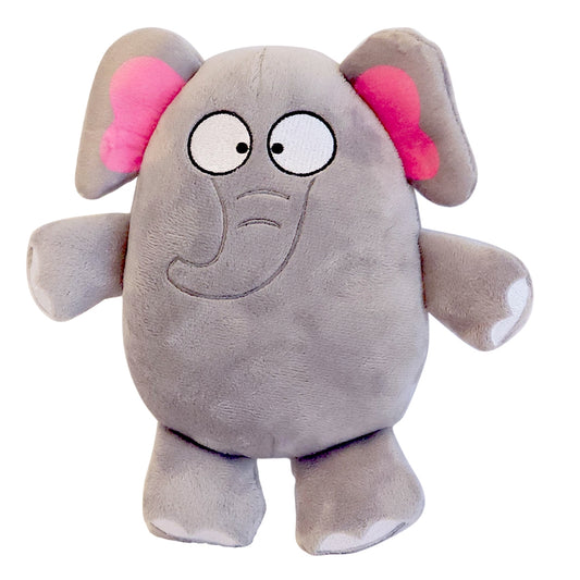Nobby Plüsch Elefant für Hunde quietschend Hundespielzeug Hund Spielzeug