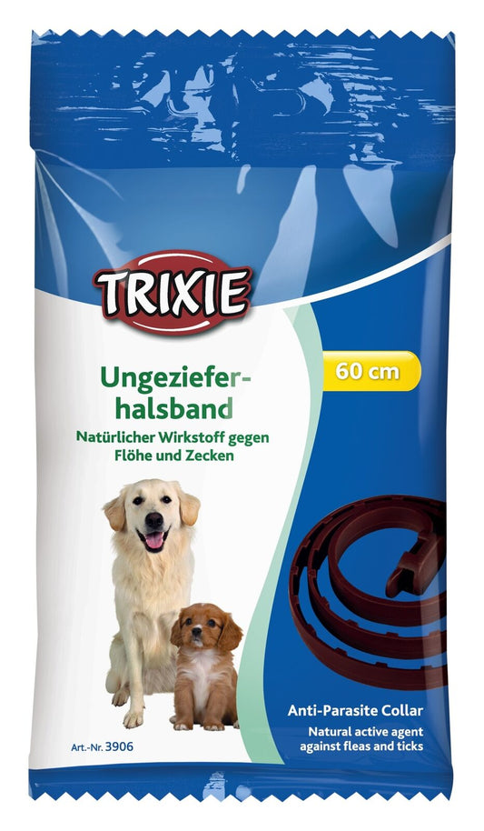 Trixie Flohhalsband Zeckenhalsband Ungezieferband für Hunde, Hund, Dog,  60 cm*