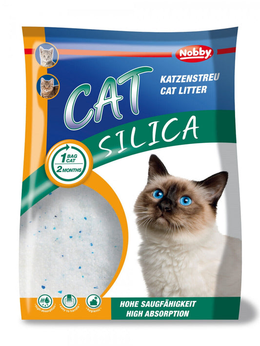 Nobby  CAT Silica Katzenstreu 5 l Katze Katzenklo