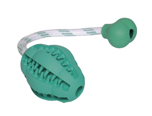 Nobby  Vollgummi Jumper "DENTAL LINE" mit SeilSpielzeug: