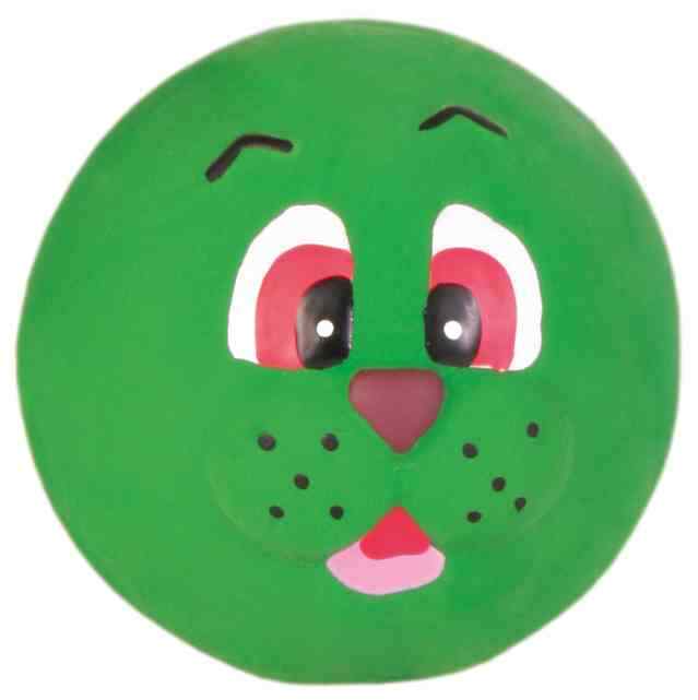 Trixie Ball Faces  6 cm Latex diverse Motive mit Stimme Hundespielzeug Balltier
