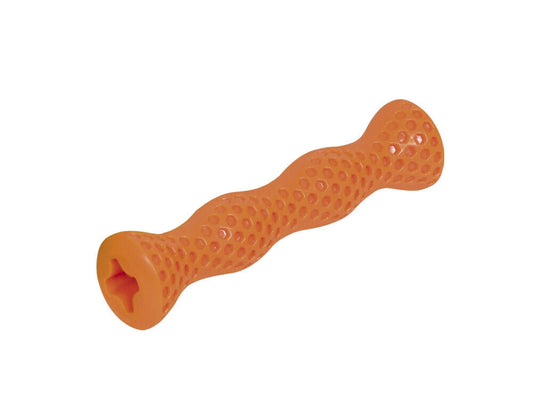 Nobby  TPR Stick "Wave"orange 17,5 cm Hund Spielzeug Kauen schwimmt