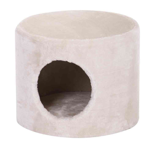 Nobby  STARSYSTEM Hoehle rund "DE LUXE"beige 38 x 30 cm Katze Bett Kratzbaum