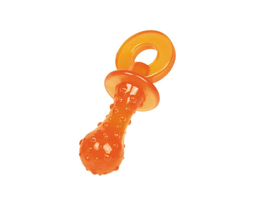 Nobby  TPR Schnuller "SPIKY"11 cm Hund Spielzeug Kauen