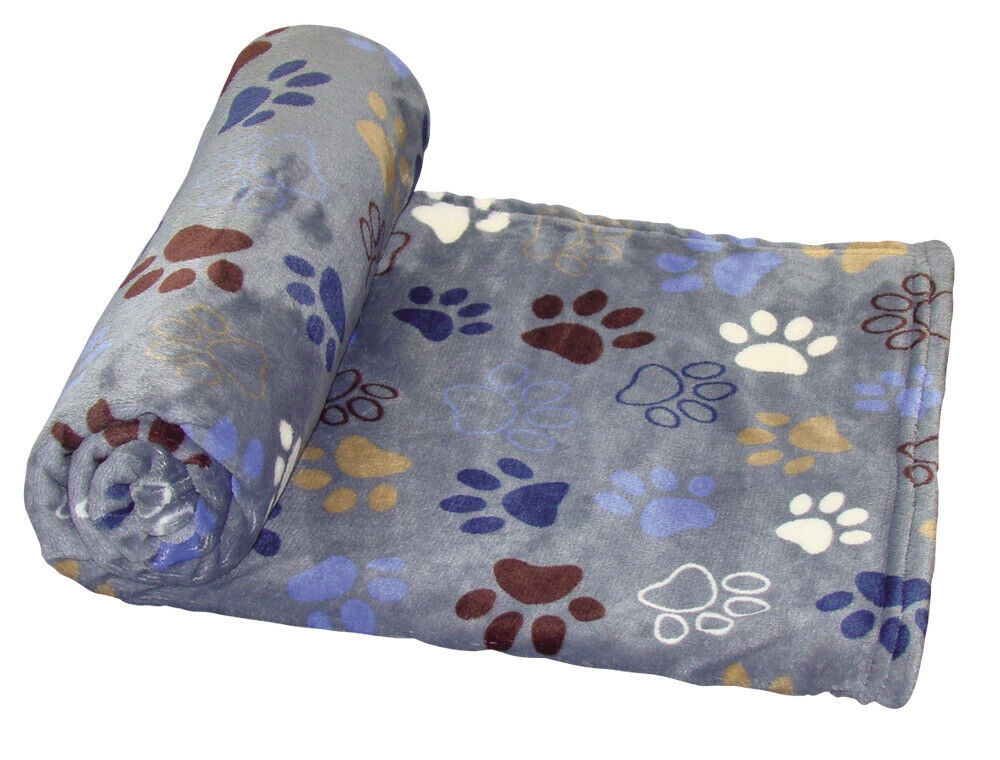 Nobby  Fleece Plaid "LISSI" Classic dunkelgrau; 100 x 150 cm Hundedecke