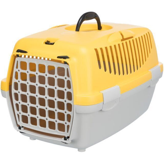 Trixie Transportbox Capri 1 gelb/hellgrau XS: 32 x 31 x 48 Katze Hund