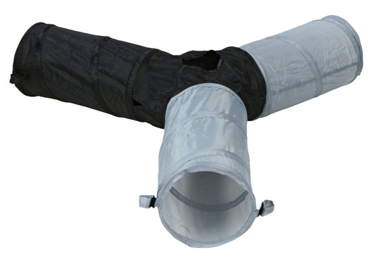 Trixie Kuscheltunnel Nager Meerschweinchen Zwergkaninchen  4 Eingängen 18 × 47
