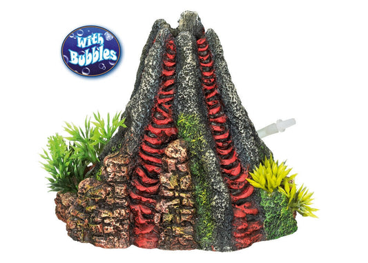 Nobby  Aqua Ornaments "VULKAN" mit Pflanzen14 x 13 x 12,5 cm Aquarium Fisch Deko