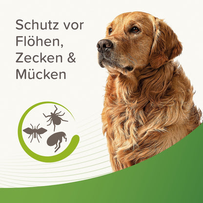 Beaphar Zecken- und Flohschutz Halsband f. Hunde 65 cm beige Ungezieferhalsband