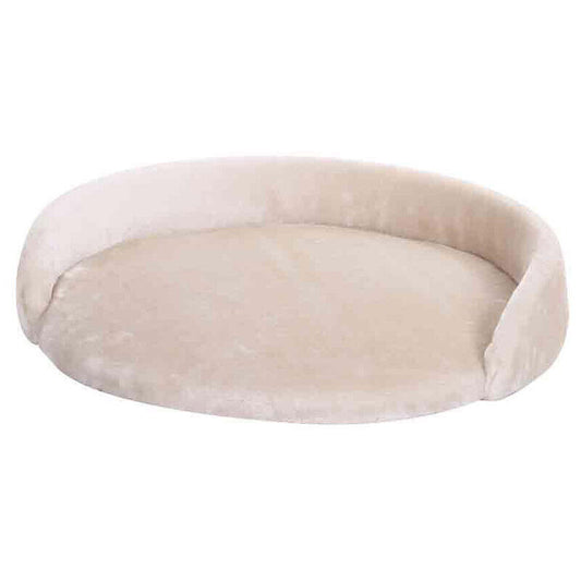 Nobby Starsystem Platte rund DE LUXE mit Rand beige Kratzbaum Katze