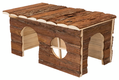 Trixie Natural Living Holz Jerrik Haus Hamster Haustier Ratte Rennmaus Meerschwe