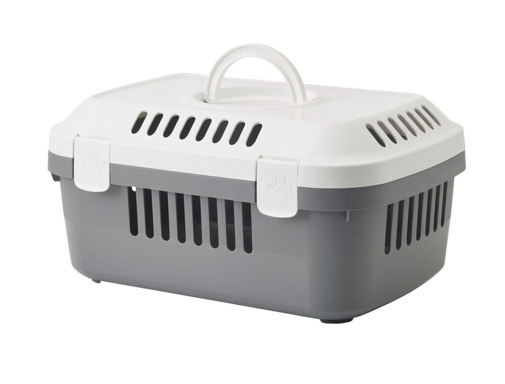 Nobby  Transportbox Discovery Compactgrau 48,5 x 33 x 23,5 cm Nager Kitten Box