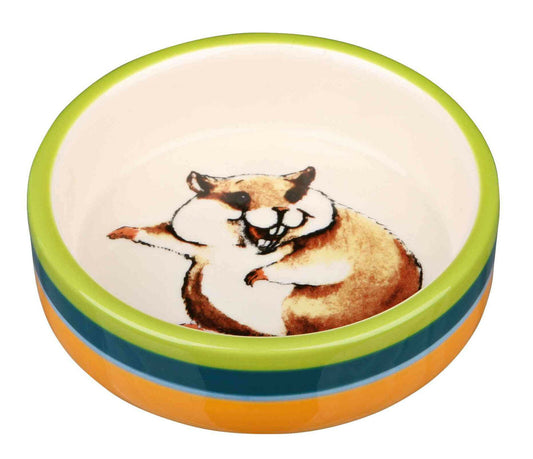 Trixie Keramik Hamster Meerschweinchen Kleintier Nager Napf Futternapf Kaninchen