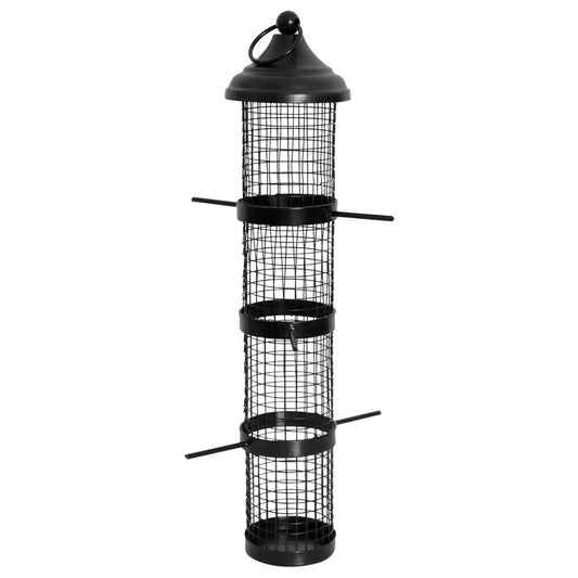 Nobby  Nobby Futtersäule 9 x 40 cm schwarz Vögel draußen Streifutter