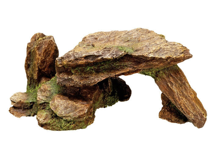 Nobby  Aqua Ornaments "STEIN" mit Pflanzen22,5 x 13 x 9,5 cm Aquarium