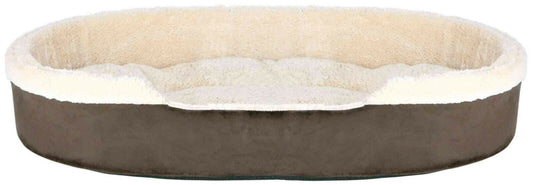 TRIXIE Bett Cosma braun/beige Kuschelbett Hundebett Katzenbett Plüschbett Koje