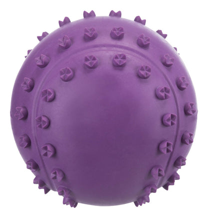 TRIXIE Hundespielzeug Ball Naturgummi mit Stimme Spielball Kauspielzeug Hunde