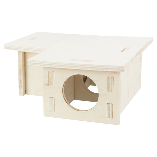 Trixie Nager Mehrkammerhaus 3 Kammern große Hamster Degus  30 x 12 x 30 cm