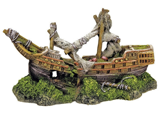 Nobby  Aqua Ornaments "BOOT"22 x 9,5 x 12,5 cm Aquarium Fisch Deko