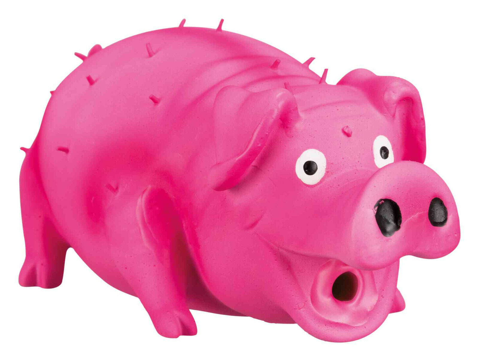 Borsteinschwein Hundespielzeug Ball Ultraschall-Stimme Latex Naturgummi Pig