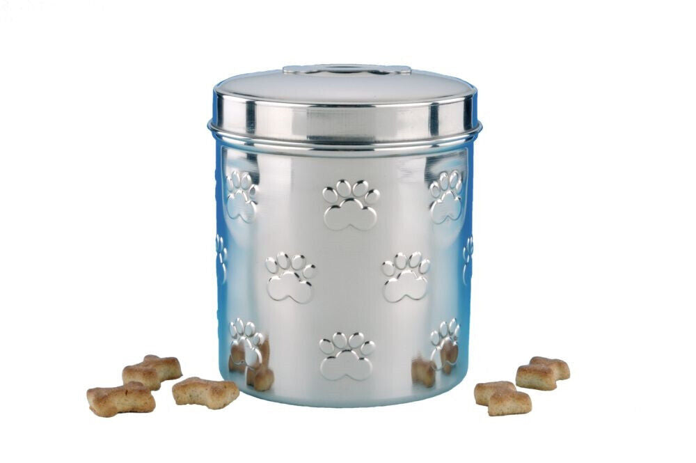 Nobby  Snack-Behaelter Edelstahl Set 1 x 0,85 ltr + 1 x 1,65 ltr Hund Dog