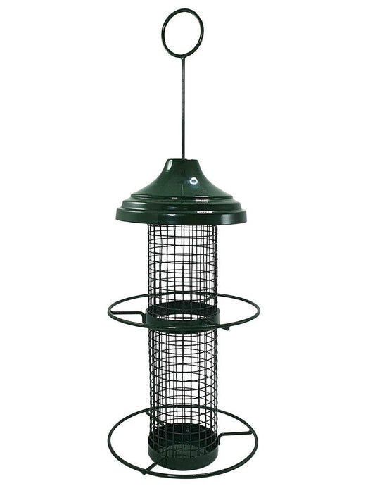Nobby  Nobby Futtersäule 15 x 30 cm gruen Vögel draußen Streifutter