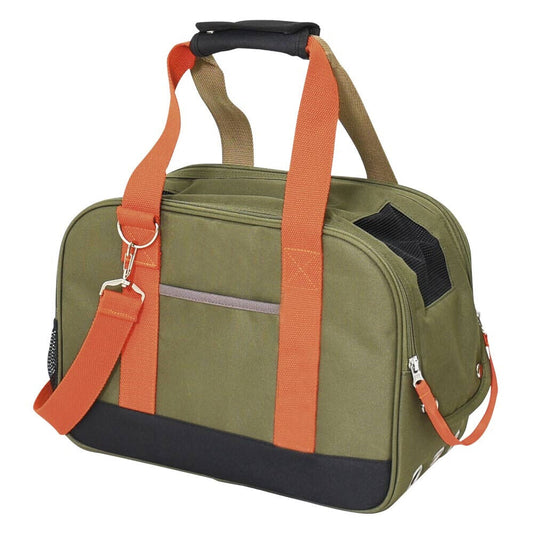 Nobby  Tasche "ALDO"oliv; L: 40 x 20 x 30 cm Hund Katze Dog Cat Transport