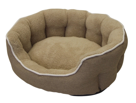 Nobby  Komfortbett Classic "BRENTA"hellbraun 53 x 47 x 17 cm Hund Bett