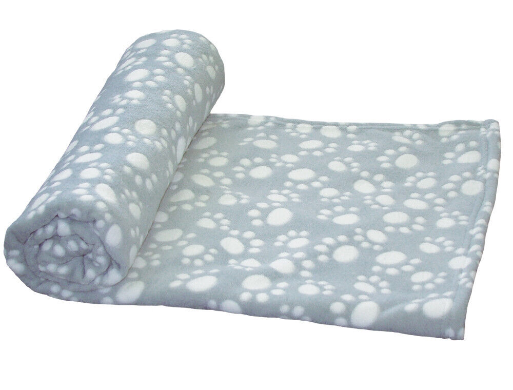 Nobby  Fleece Plaid "EMMI" Classic grau; 100 x 150 cm Hundedecke Hund Decke