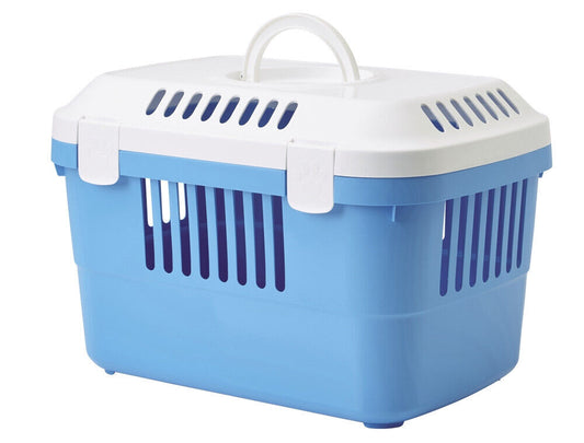 Nobby  Transportbox Discovery 1blau 48,5 x 33 x 31,5 cm Katze Hund Welpe Box