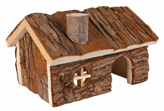 Trixie Natural Living Haus Hendrik Nagerhaus Nager Hamster Maus Holz Versteck 