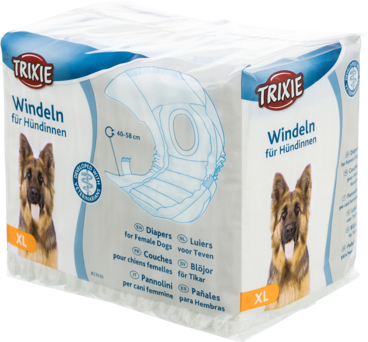 Trixie Hundewindeln Hündinnen Klebeverschluss Läufigkeit Inkontinenz alle Größen
