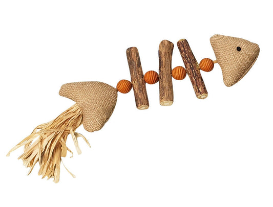 Nobby  Stoff Fisch mit Matatabi 20 cm Spielzeug Katze Cat