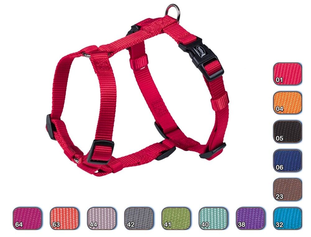 Nobby Geschirr CLASSIC XXS/XS-S/S-M/M-L/L-XL alle Farben - Nylon Hundegeschirr