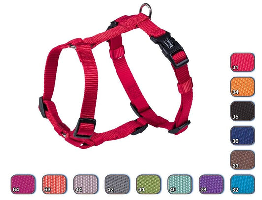 Nobby Geschirr CLASSIC XXS/XS-S/S-M/M-L/L-XL alle Farben - Nylon Hundegeschirr