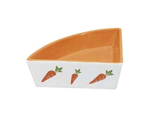Nobby  Nager Keramik Napf eckig12 x 12 x 5 cm, 0,25 l Nagetiere Meerschweinchen