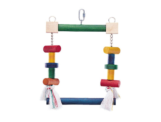 Nobby  Cage Toy, Schaukelbunt 14 Bloecke; 23 x 21 cm Großsittiche Vögel