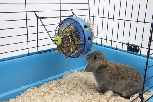 Nobby  Bunny Toy 16 cm Nagetiere Kaninchen Heuraufe Beschäftigung