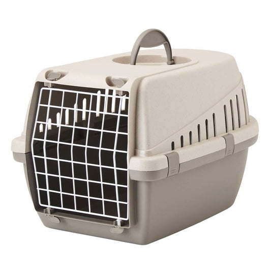 Nobby  Transportbox Happy Planet "TROTTER 1"grau; 49 x 33 x 30 cm Hudn Dog Katze
