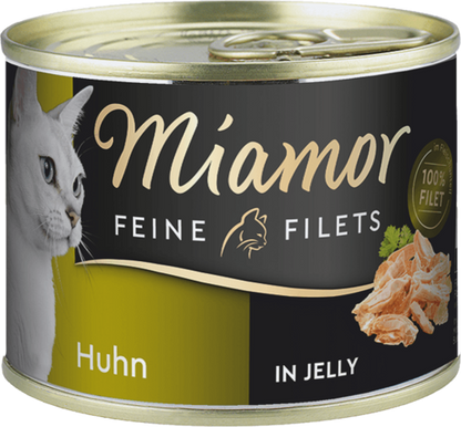 6 Stück Adult Katzenfutter Nassfutter Miamor Feine Filets Jelly MixPaket Cat