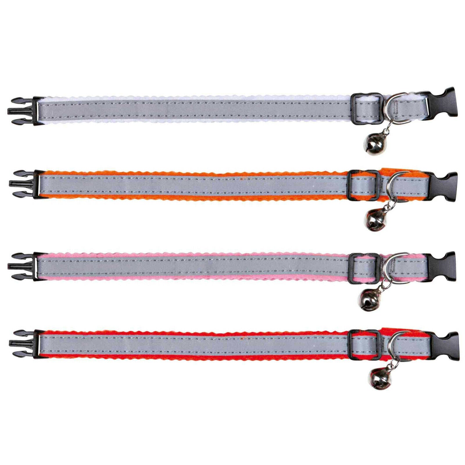 TRIXIE Safer Life Katzenhalsband reflektierend Kunststoff Katzenleine Welpen