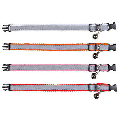 TRIXIE Safer Life Katzenhalsband reflektierend Kunststoff Katzenleine Welpen